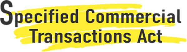 Specified Commercial Transactions Act
