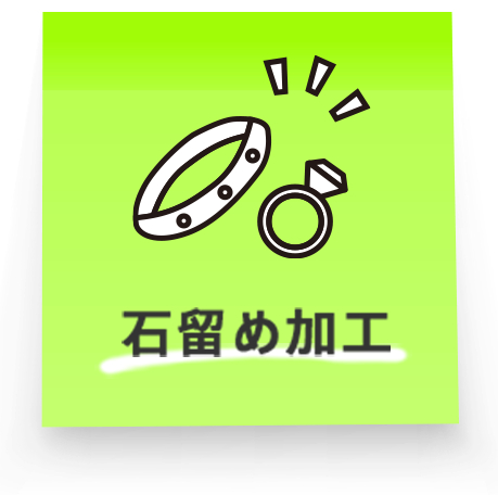石留め加工